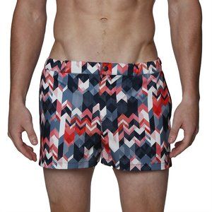 Parke & Ronen 2" Swim Trunk 32 Miter Navy
